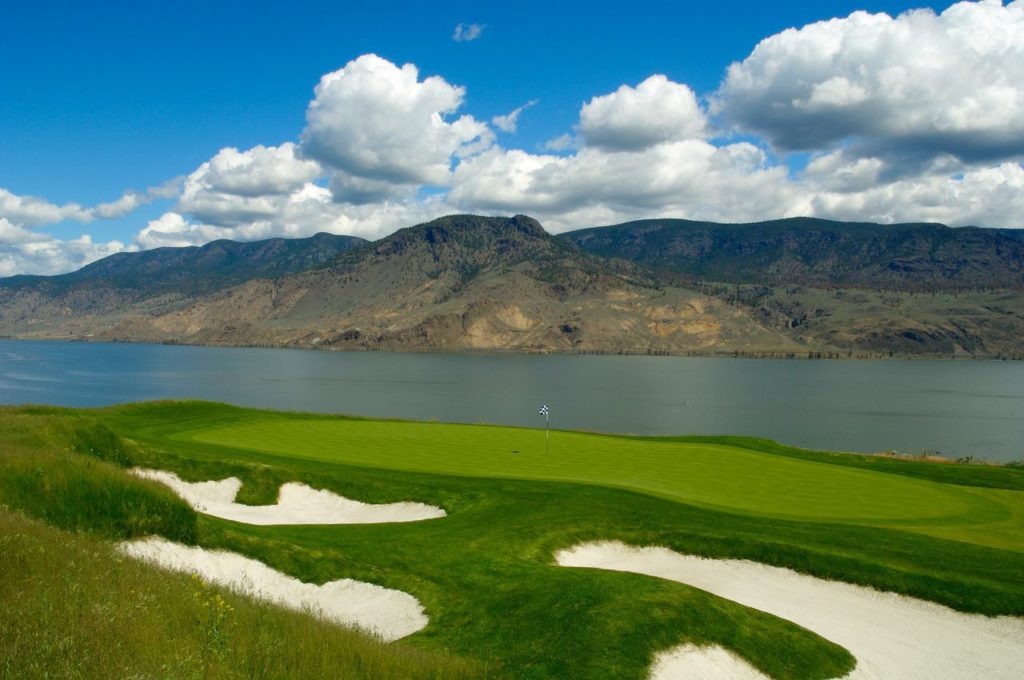 8th Hole Tobiano Golf in Kamloops BC