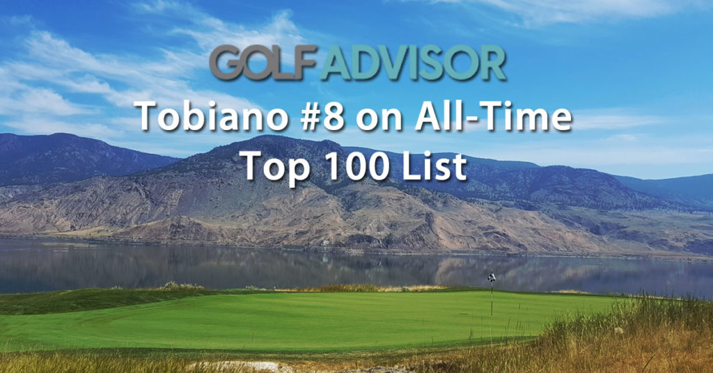 Tobiano Ranked #8 Top Golf Course in the World